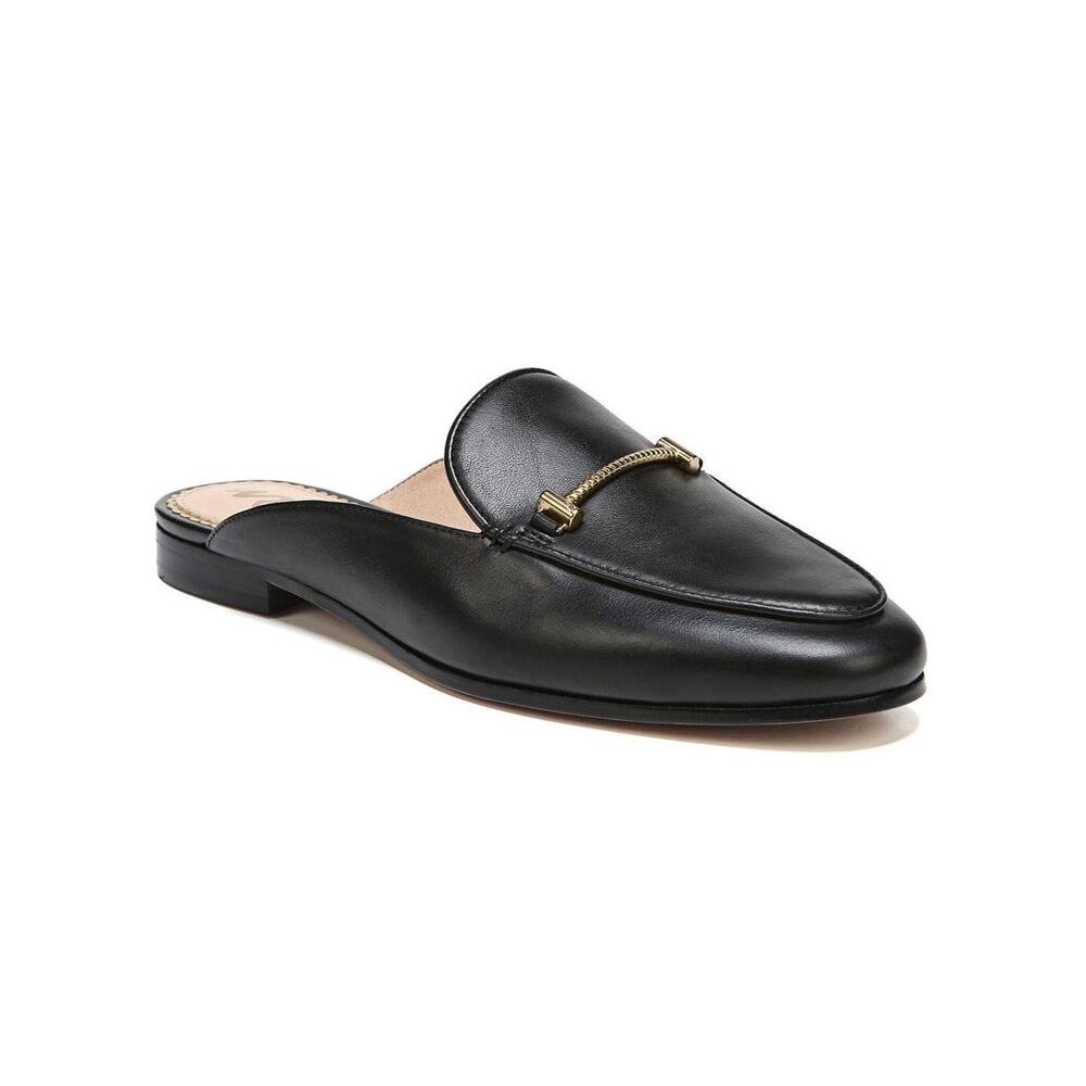 Sam Edelman Classic Black Laurna Mules Size 7.5